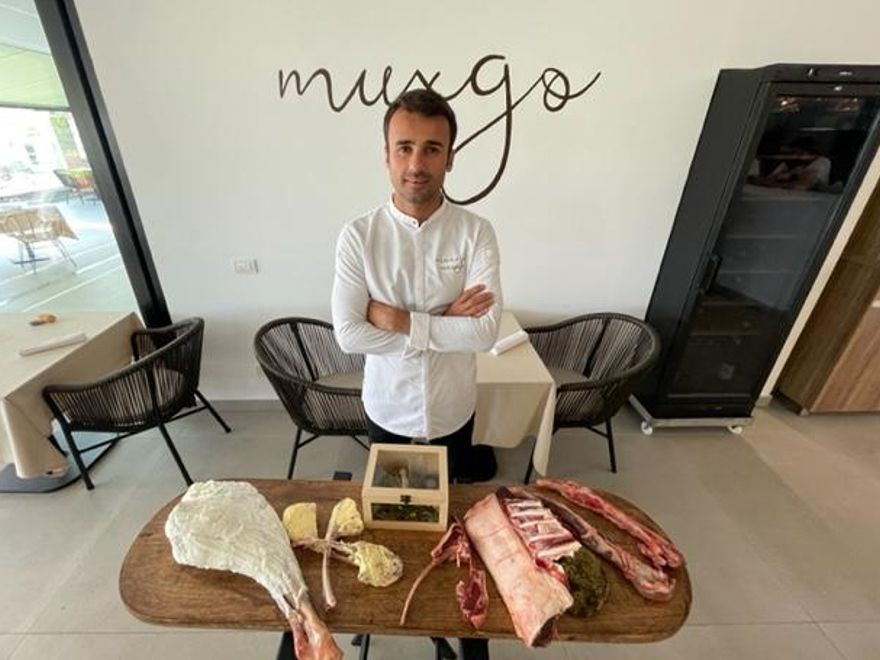 Borja y el despiece de la oveja