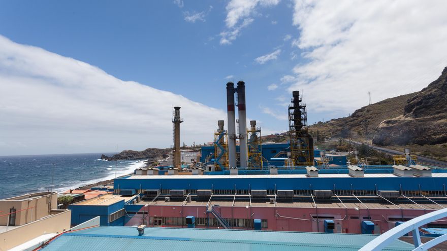 Central eléctrica de Los Guinchos, en Breña Alta.