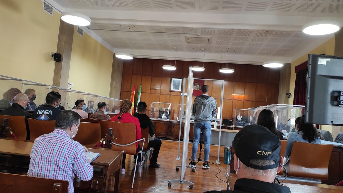 Archivo - Declaración de uno de los acusados durante el juicio/Archivo