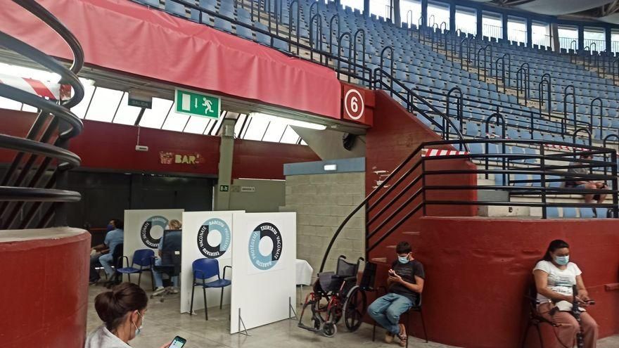 Vacunódromo de Illunbe en Donostia