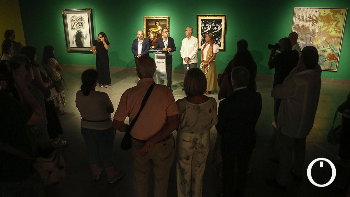 Inauguración de la Exposición "Mujeres" Romero de Torres y grandes artistas contemporáneos en la Fundación Cajasol