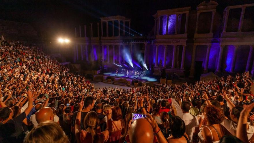 El Ministerio de Cultura pide un informe para saber qué eventos en el Teatro Romano de Mérida son compatibles con su conservación