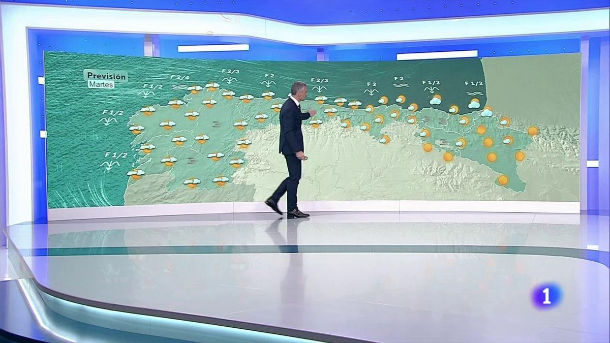 Nuevo plató de 'El Tiempo' en La 1