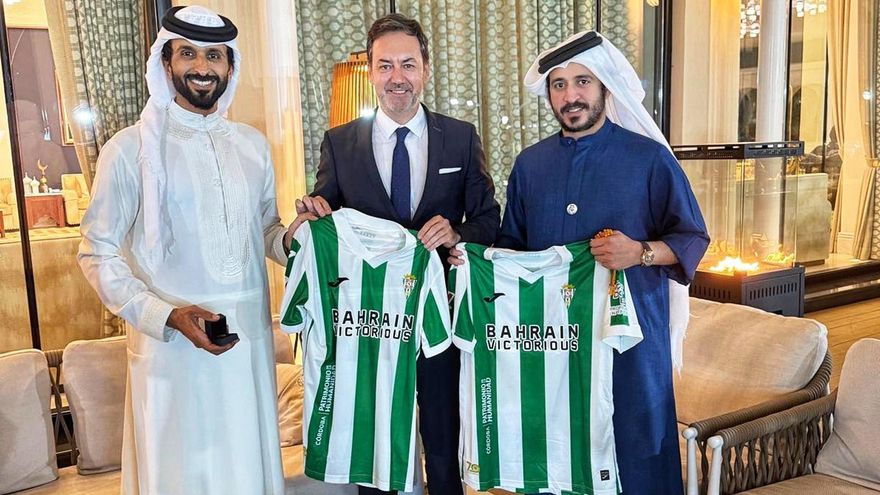 El Córdoba CF afianza su proyecto con una visita a la Casa Real de Baréin
