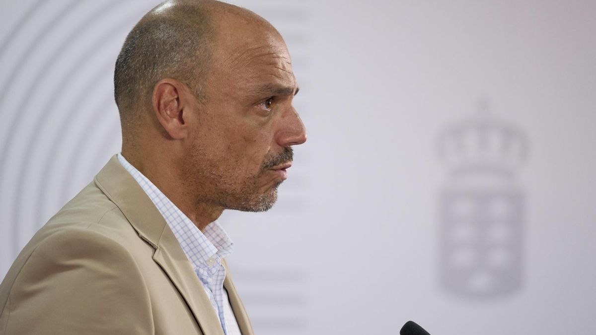 El portavoz del Ejecutivo canario, Alfonso Cabello. EFE/Ángel Medina G.