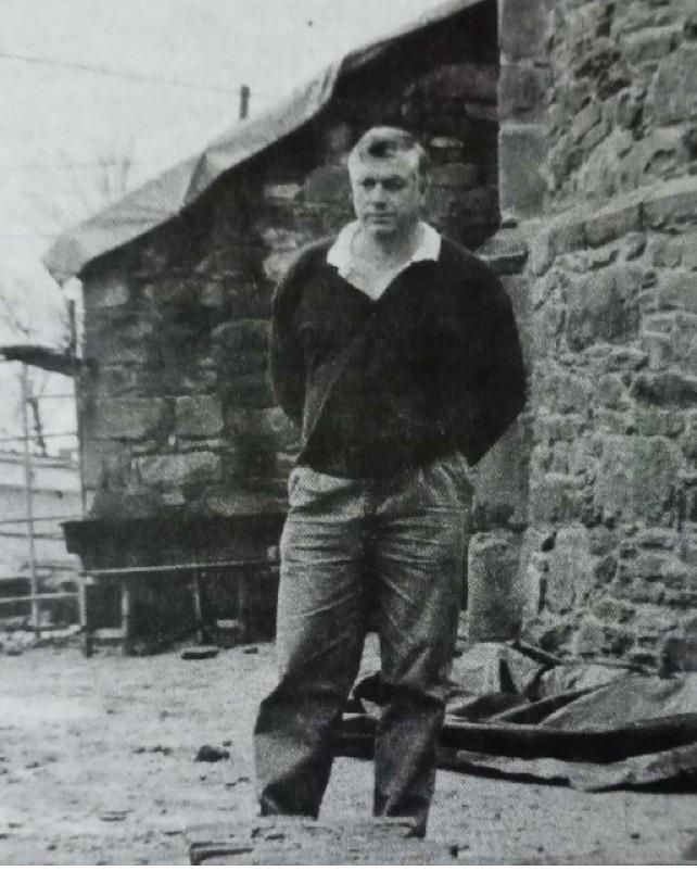 Un joven Méndez en un reportaje sobre los bolos realizado hace décadas.