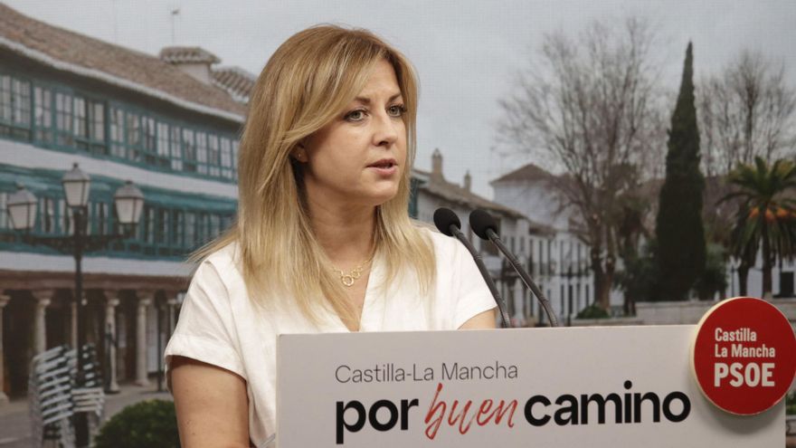La portavoz del grupo socialista en las Cortes de Castilla-La Mancha, Ana Isabel Abengózar