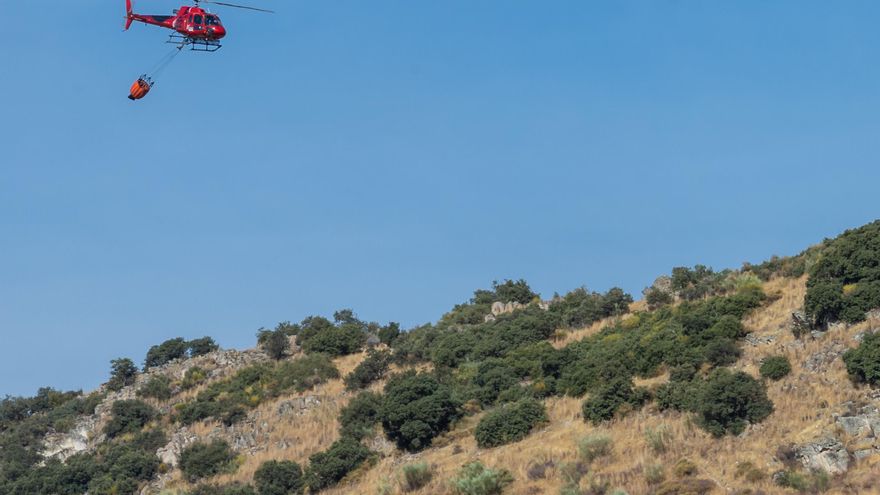 Extinguido el incendio de Almorox que se originó el pasado jueves