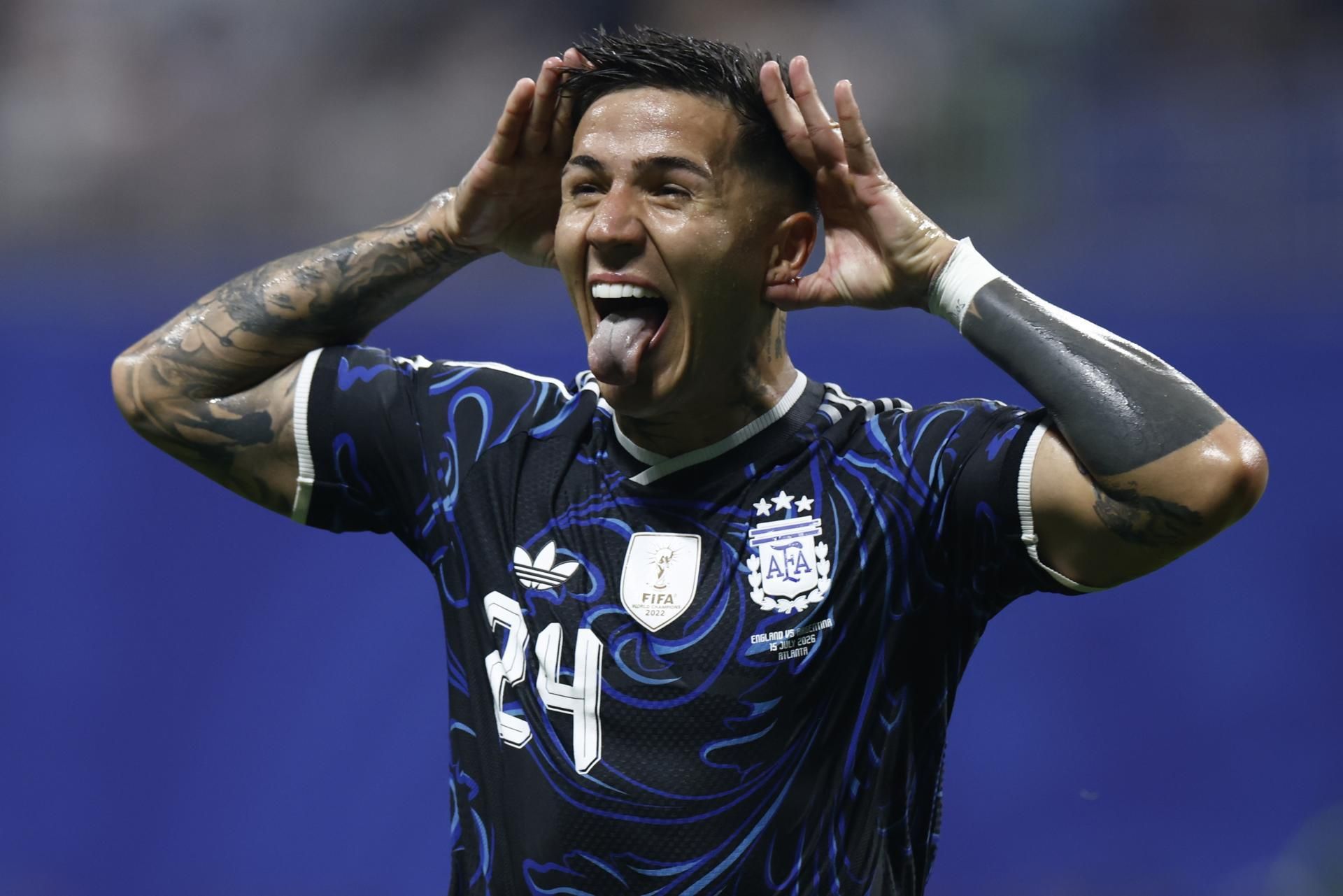 Enzo Fernández hizo un golazo