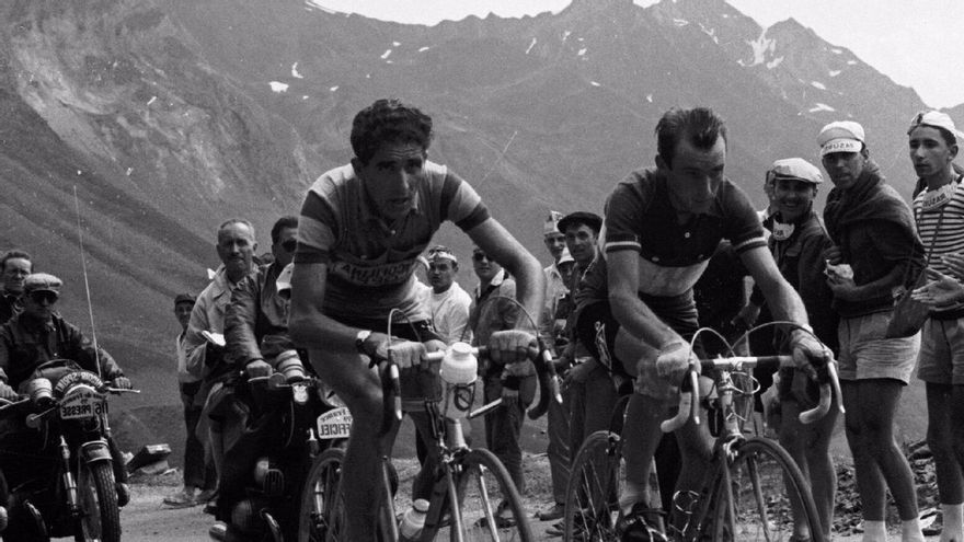 Bahamontes en el tour de Francia