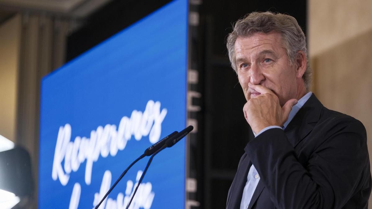 Feijóo dice que respeta el aval europeo a la ley de amnistía con reproches a Sánchez