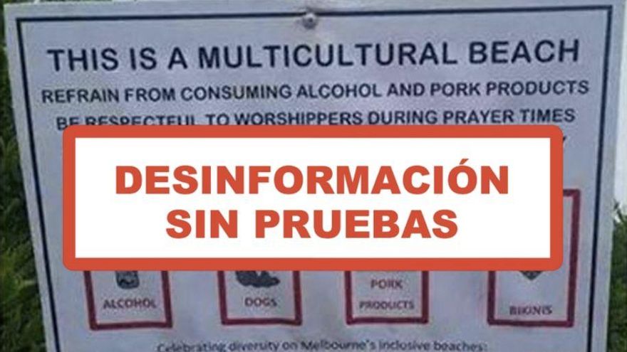 Bulo sobre la prohibición de bikinis vinculado a la comunidad musulmana en Australia.