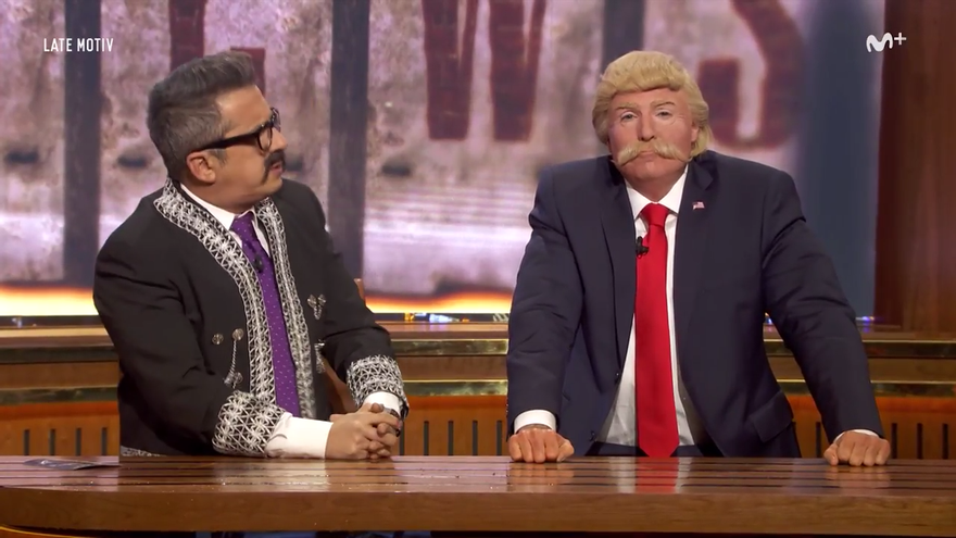 “Wall News” en 'Late Motiv' con Andrés Buenasfuentes y Donaldo Trampas