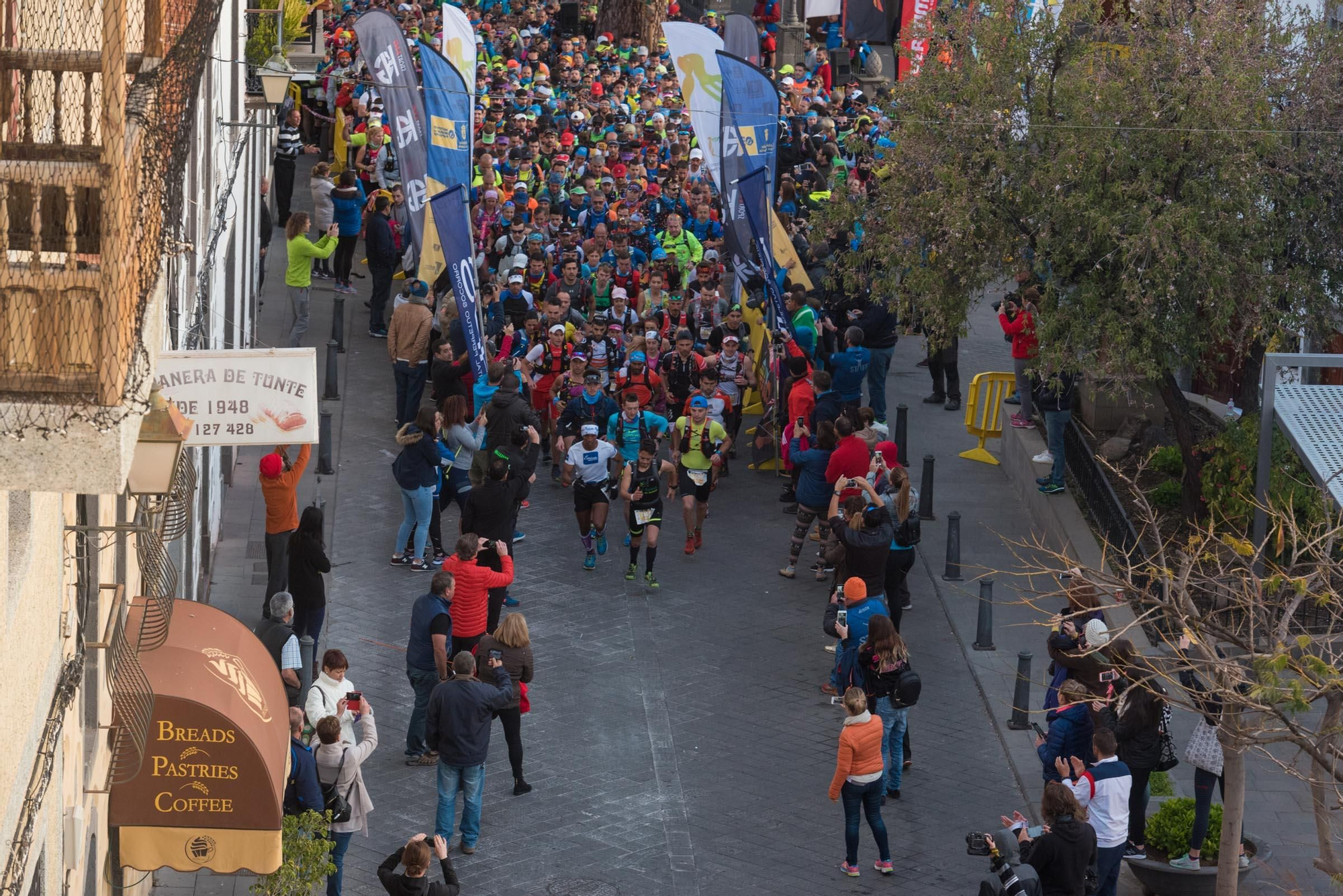Salida desde Tunte de la Started (30 hm). Imagen. organización.