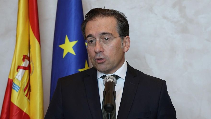 El ministro de Asuntos Exteriores, Unión Europea y Cooperación, José Manuel Albares, a 17 de septiembre de 2025.