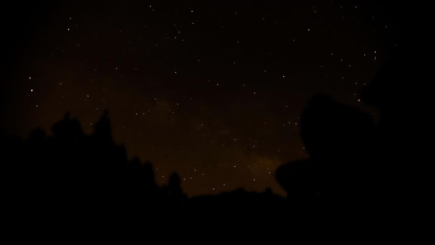 La Vía Láctea vista desde el Parque Nacional del Teide
