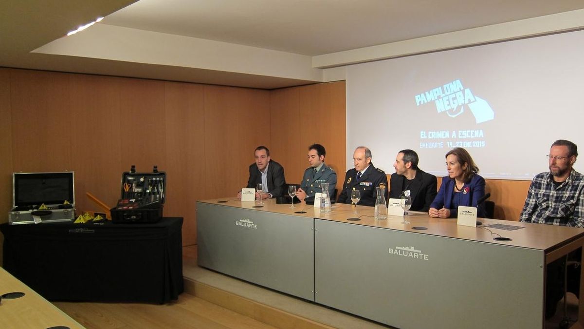 Baluarte acoge entre el 19 y el 23 de enero 'Pamplona negra', que aúna literatura, cine e investigación policial
