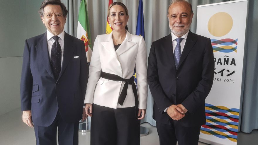 Guardiola destaca en la Expo de Osaka el potencial cultural y económico de Extremadura