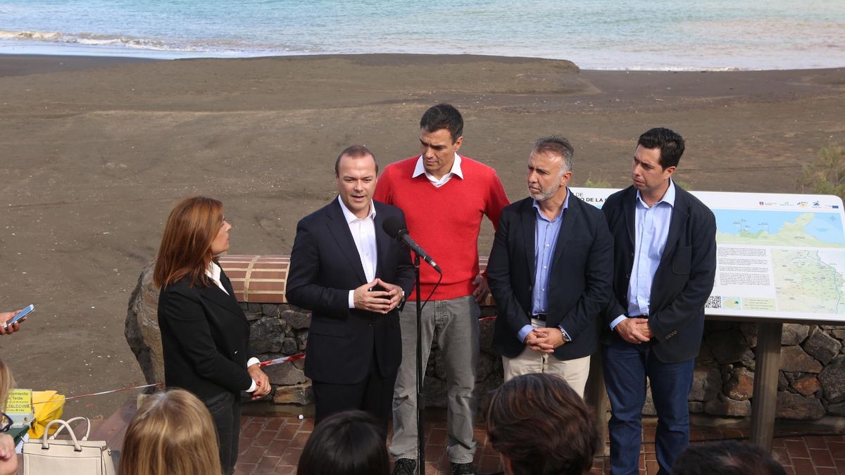 Fotogalería | Pedro Sánchez visita las zonas afectadas por la lluvia en Gran Canaria