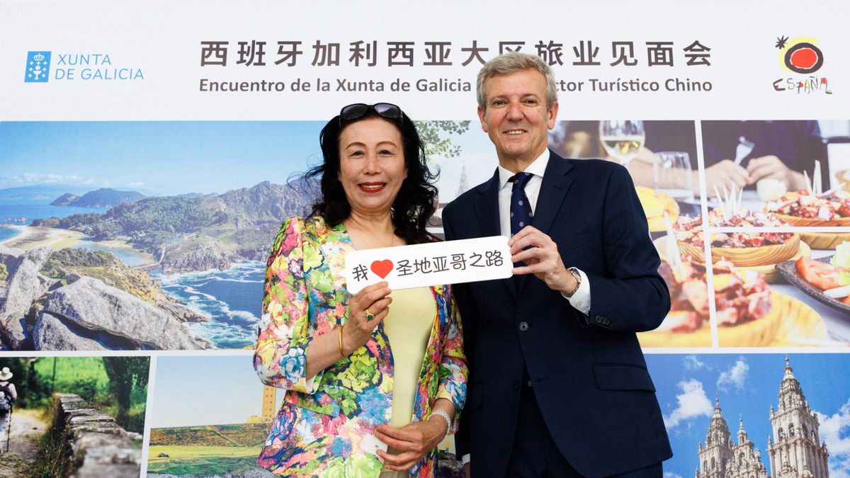 Rueda anima a los chinos a visitar el Xacobeo 2027, "el gran año de Galicia"