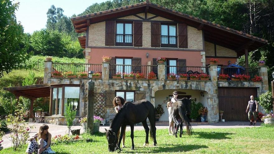 Los agroturismos y casas rurales de Euskadi tienen una media de ocupación del 84% para Semana Santa