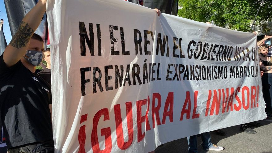 Concentración frente a la Embajada de Marruecos en España / Archivo