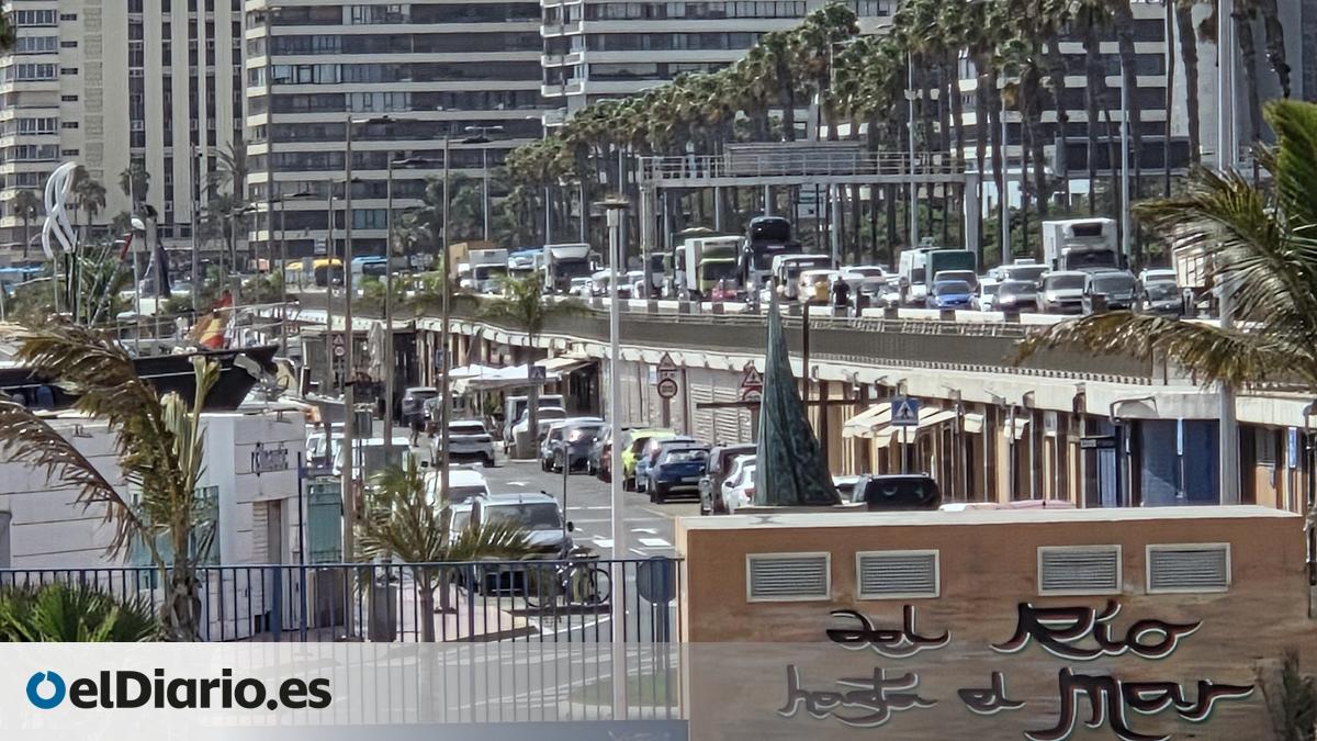 El Ayuntamiento de Las Palmas da por bueno su dispositivo para mitigar el caos de tráfico por el cierre de la GC-3