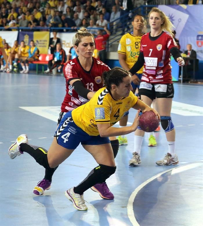 Partido entre el Rocasa Gran Canaria y Kastamonu turco (EFE/Elvira Urquijo A)