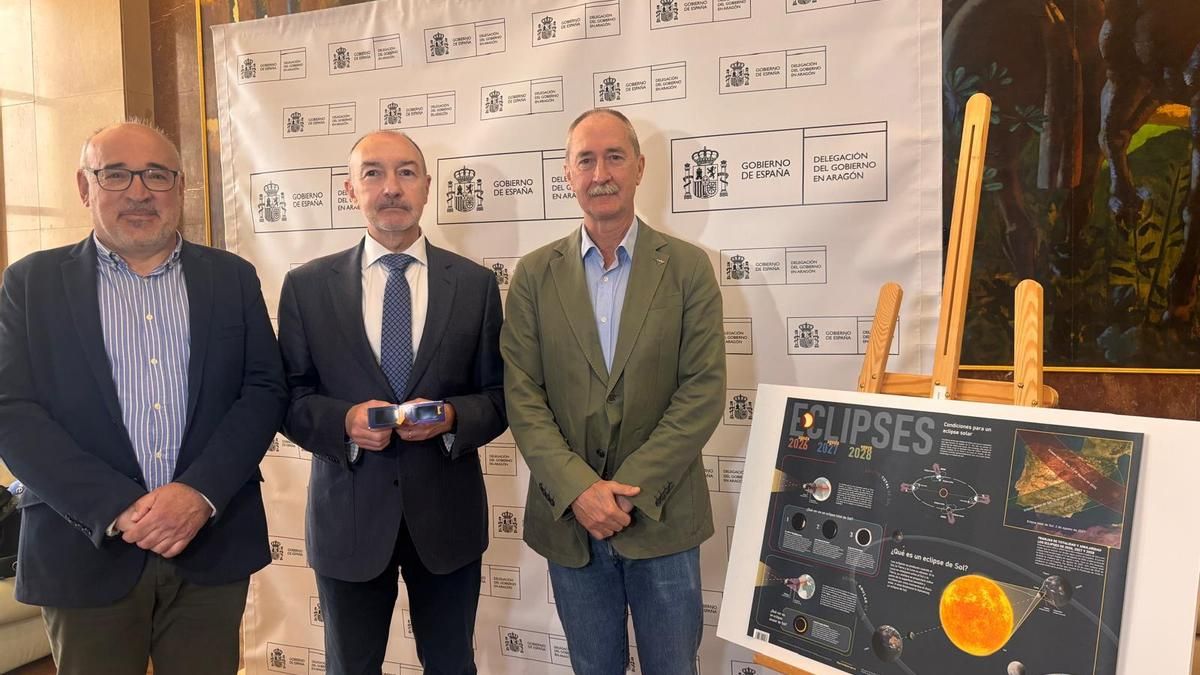 Aviso ante el eclipse total que se verá en Aragón: las gafas de soldador y las radiografías “no sirven”
