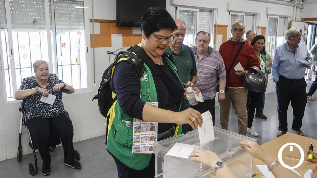 Votaciones 28M en CEIP Alcalde Jiménez Ruiz