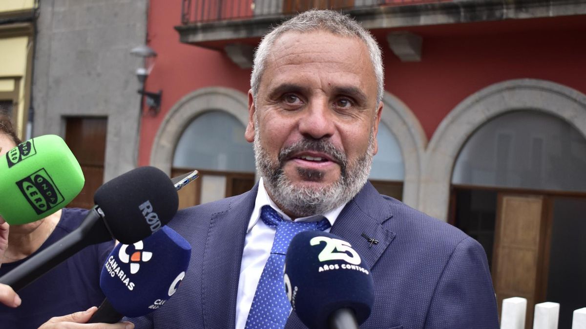 El alcalde de Santa María de Guía, en Gran Canaria, Alfredo Gonçalves (PSOE). Archivo.