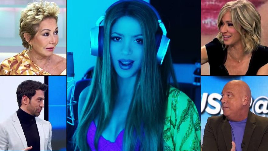 Ana Rosa, Prat, Arús, Griso, Calderó... la TV opina de la canción de Shakira a Piqué