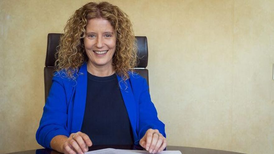 Raquel Díaz, consejera de Promoción Económica, Comercio y Empleo del Cabildo de La Palma.