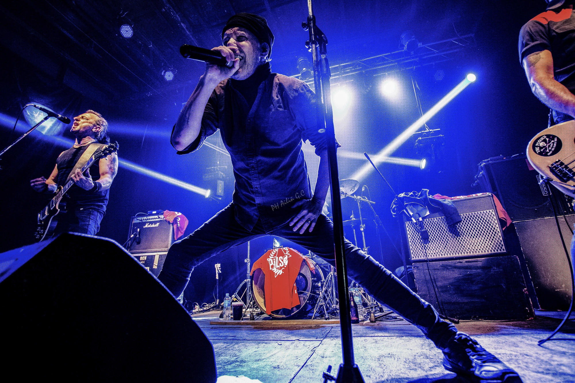 Enrique Chalar, conocido como Pil Trafa, líder de Los Violadores