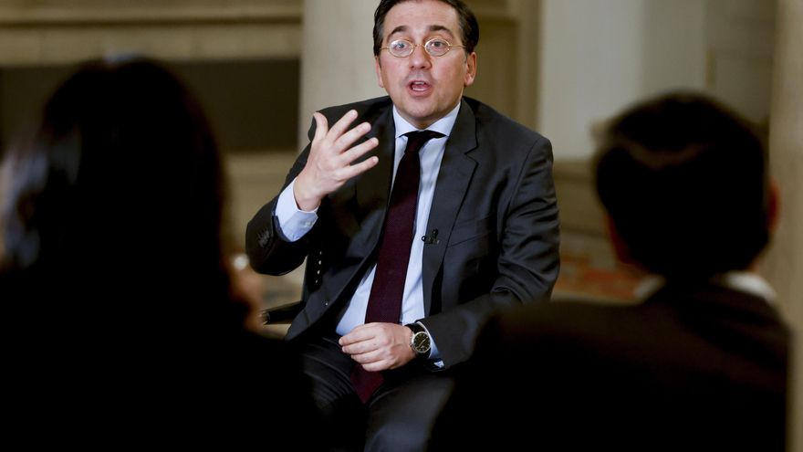 Albares a un año de la guerra: Todo el Gobierno está unido por la paz