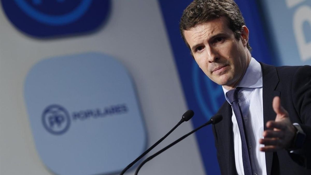 Casado: "Podemos es el único partido que justifica la historia de ETA, lo que pasa en Venezuela y el secesionismo"