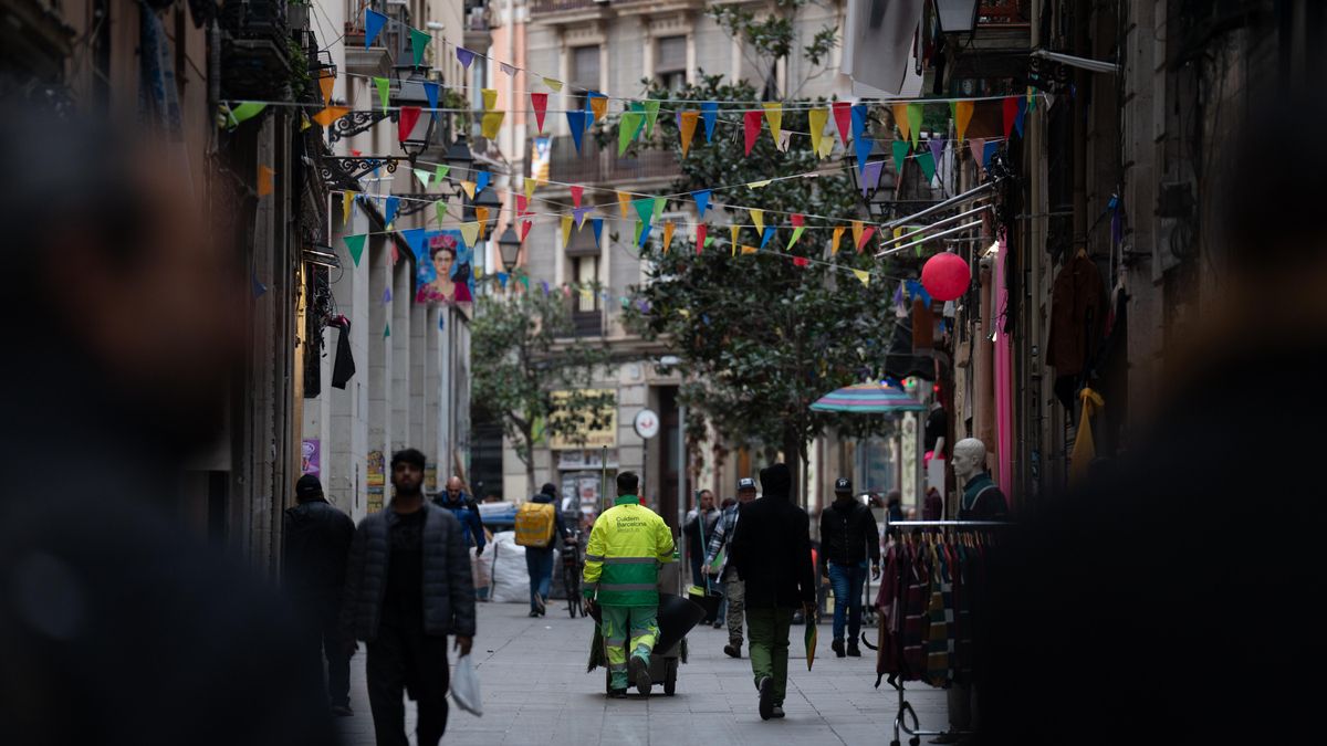 Imagen de archivo de una de las calles del Raval
