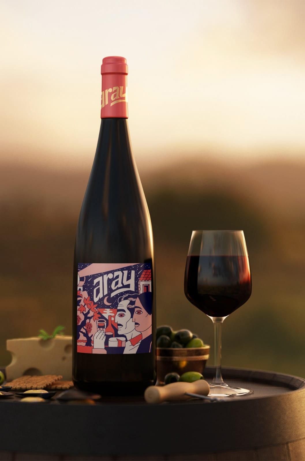 Aray Tinto de la bodega Juan Jesús Pérez Adrián.