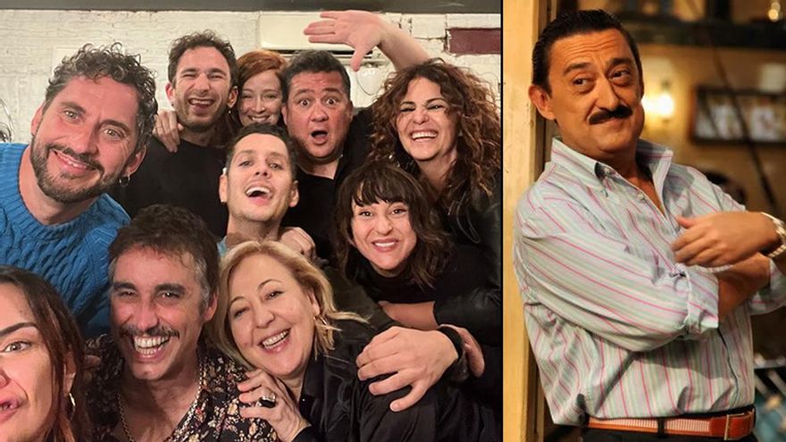 El reparto de 'Aída' se reúne por el aniversario del estreno y Mariano Peña defiende que la serie aún "está vigente"