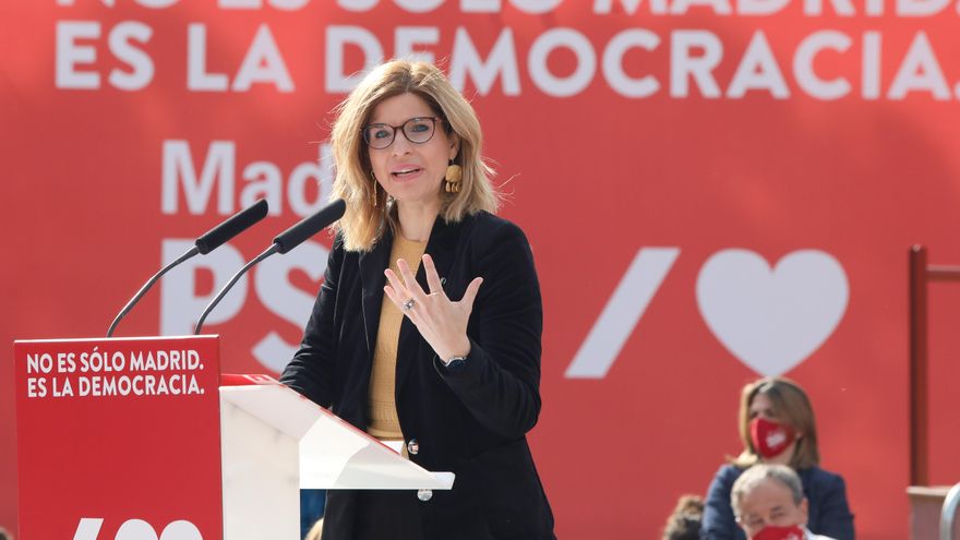 La portavoz del PSOE en la Asamblea de Madrid, Hana Jalloul, en una imagen de archivo