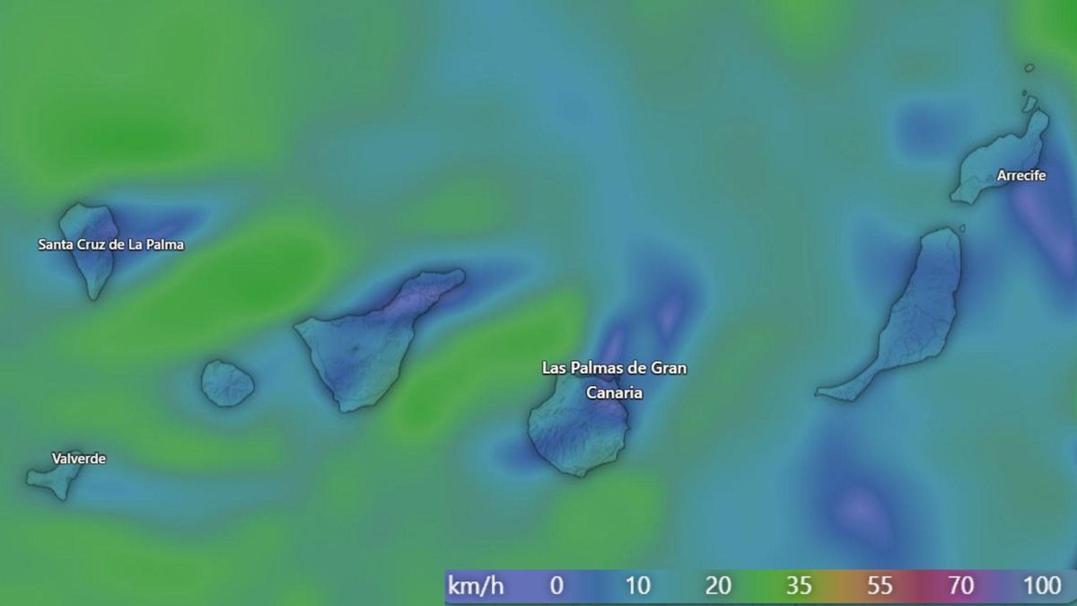 La Aemet amplía los avisos amarillos en varias islas de Canarias por mal tiempo