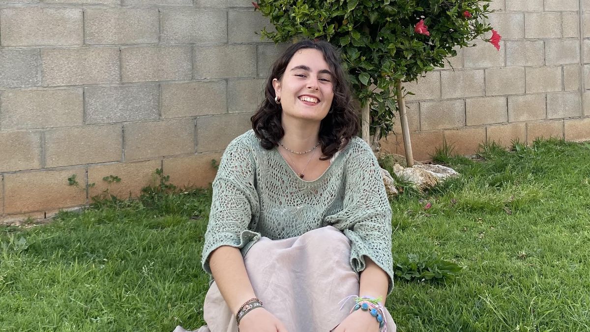 Inés, universitaria y activista contra el cambio climático.