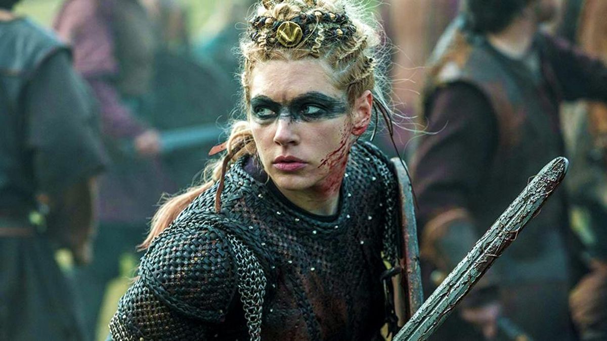 "Vikings" se reencuentra con una irreconocible Lagertha en la recta final de su quinta temporada