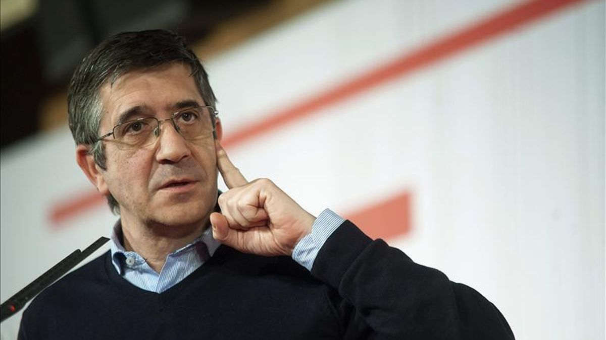 Patxi López: El PSOE debe recuperar la credibilidad y la cercanía perdida
