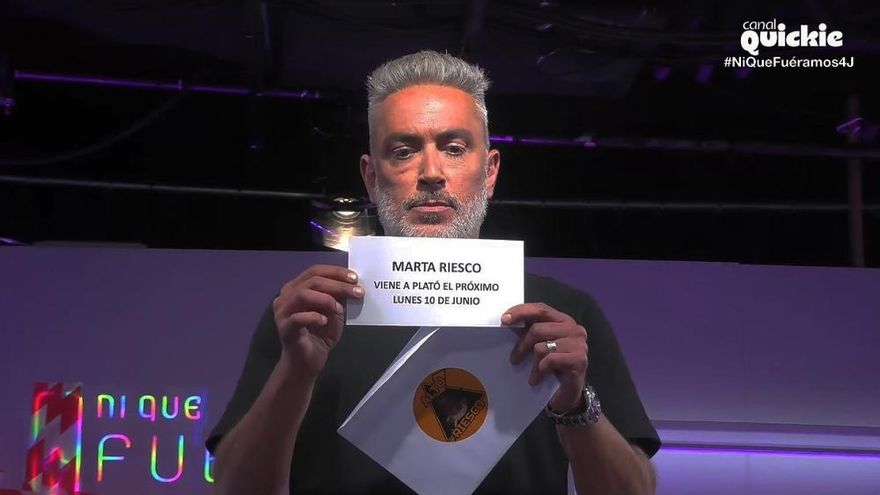 'Ni que fuéramos Shhh' llevará a plató a Marta Riesco para una entrevista en directo: "Un regalazo para la audiencia"