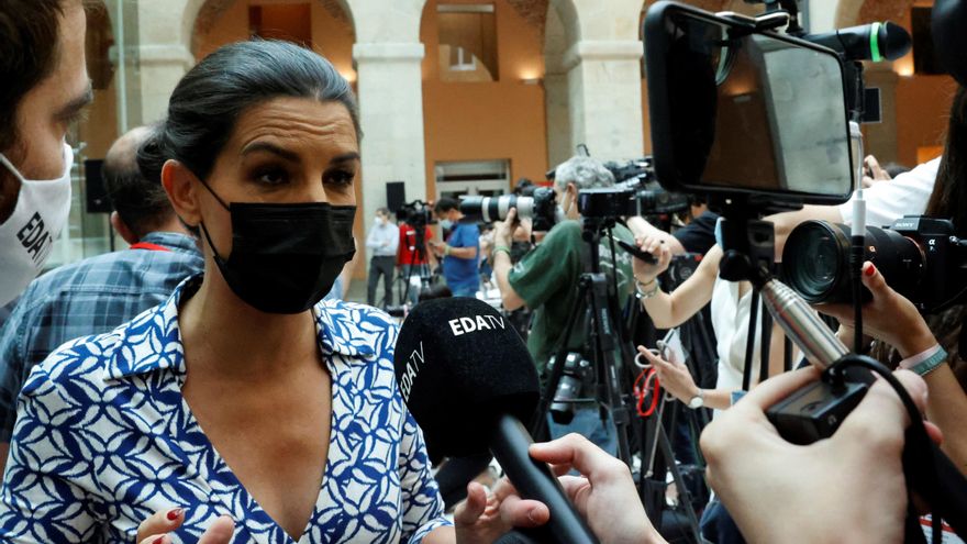 La líder de Vox en la Asamblea de Madrid, Rocío Monasterio. EFE/Zipi/Archivo