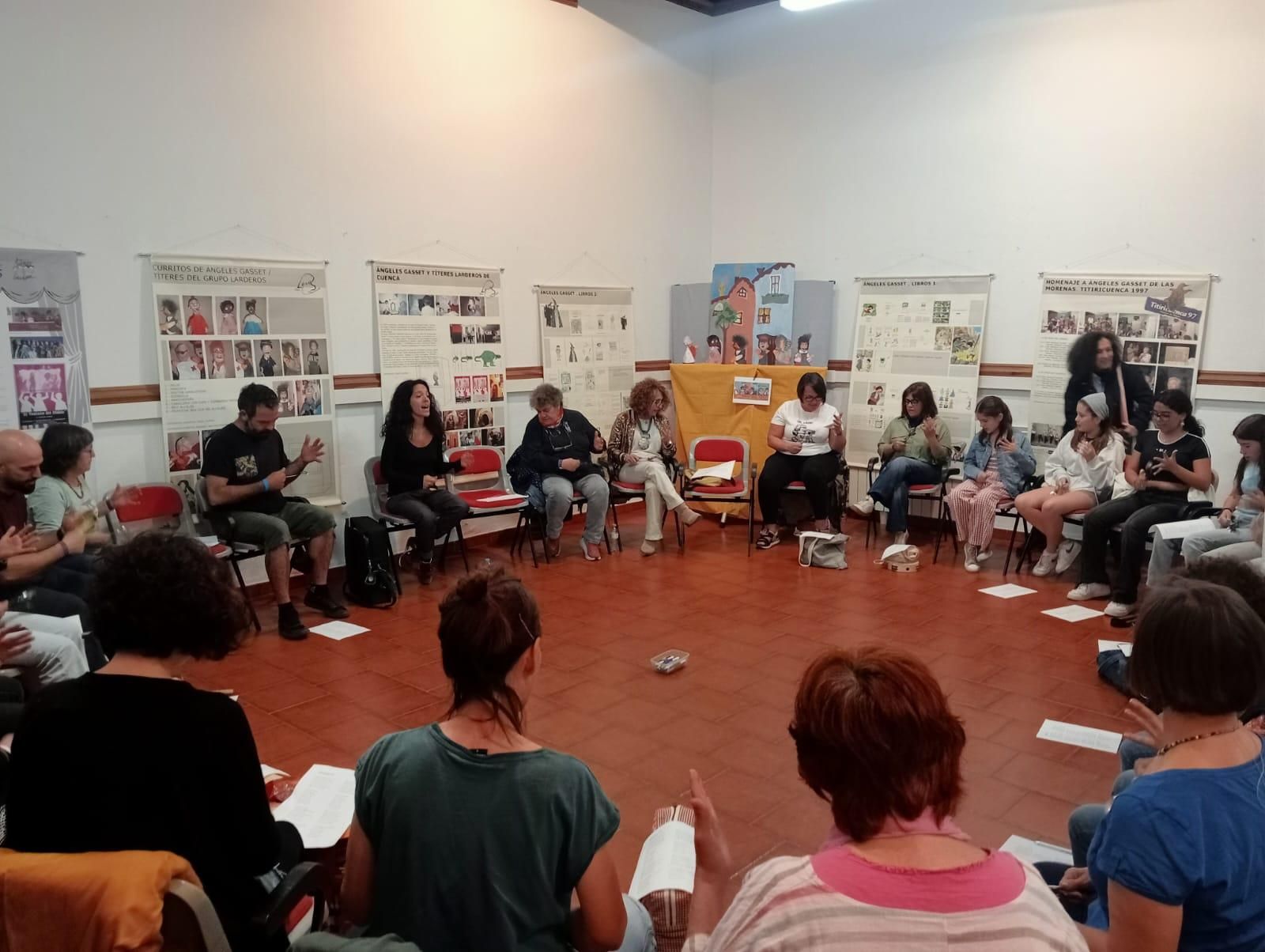 Uno de los talleres de la segunda edición de Celtiberia Folk