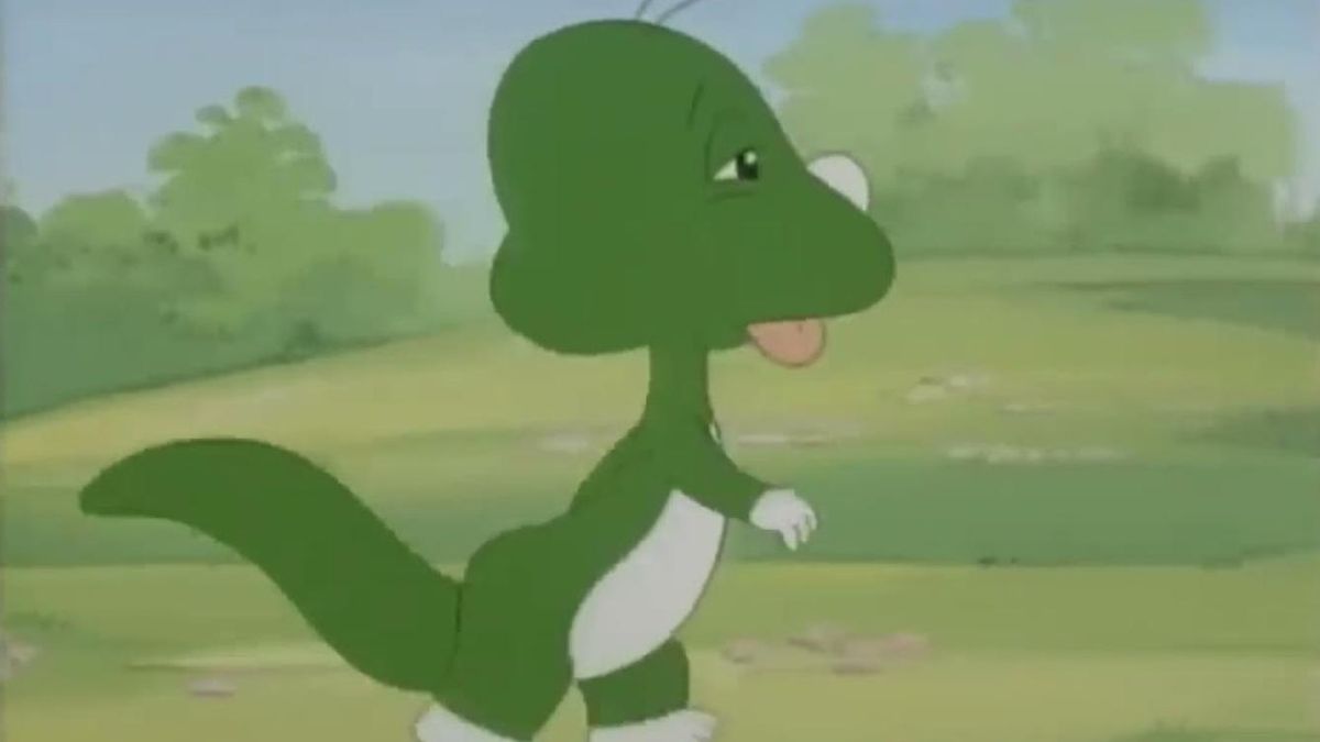 Dooly, el pequeño dinosaurio, es un dibujo animado muy popular en Corea del Sur