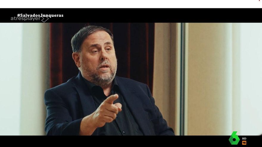 Oriol Junqueras, en 'Salvados': "La amnistía sirve para arreglar el desaguisado que han montado"