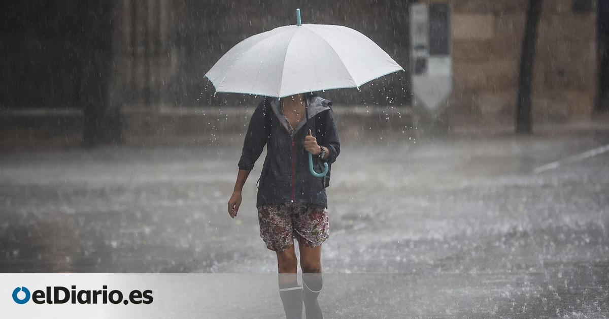 Enviado un Es-Alert a los móviles de Alicante por riesgo de inundaciones este viernes tras el aviso rojo de Aemet